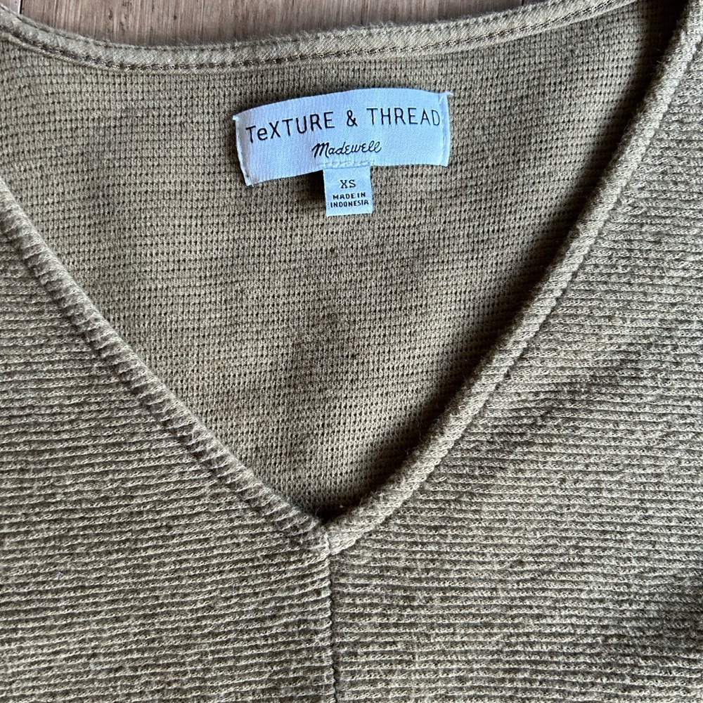 Madewell Texture & Thread Top - Picture 4 of 4